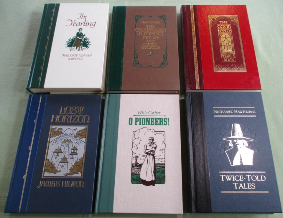 Reader's Digest THE WORLD'S BEST READING Lot of 20 Classic Literature DECORATIVE Foto 3 de 4