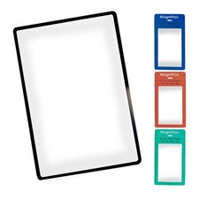 MagniPros Premium 3X 300 Page Magnifying Fresnel Lens Magnifier 4.5" x 7" ...