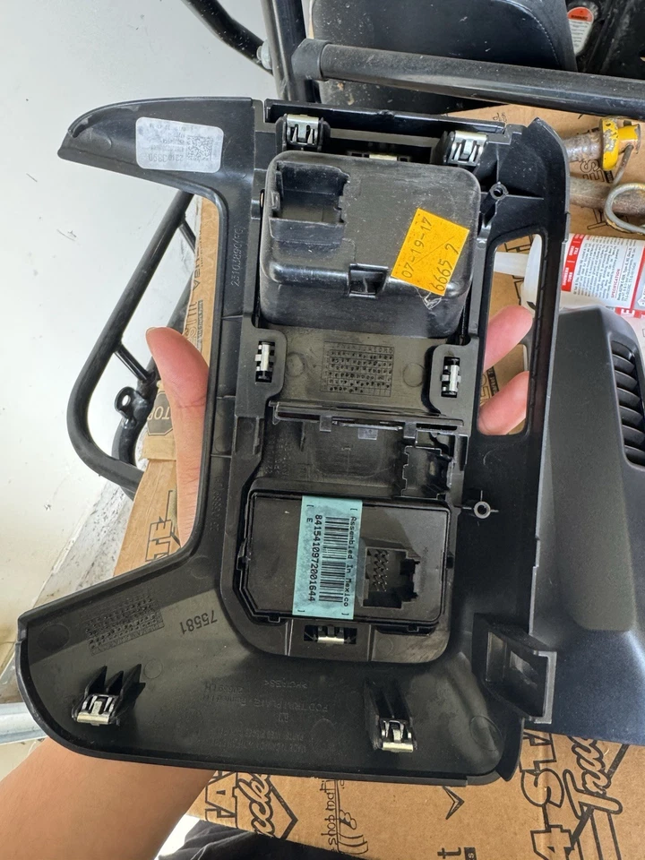 KIT EMBELLECEDOR TABLERO INTERIOR CHEVROLET SILVERADO LT 1500 2500 2014 2015 2016 2017 2018 Foto 2 de 2