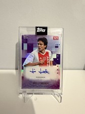 Jari Litmanen Auto /25 Topps Ajax 125° Anniversario Set