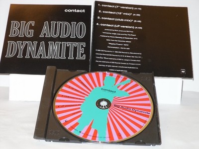Big Audio -  Contact Promotional ONLY CD Single - CSK 730 ** Free Shipping**