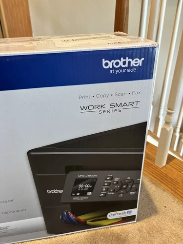 Brand New Brother Work Smart Serie MFC-J497DW Wireless Inkjet All-In-One Printer - Picture 10 of 11