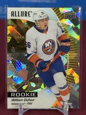 2023-24 UD Allure Hockey William Dufour Rookie #137 Yellow Taxi RC NY Islanders