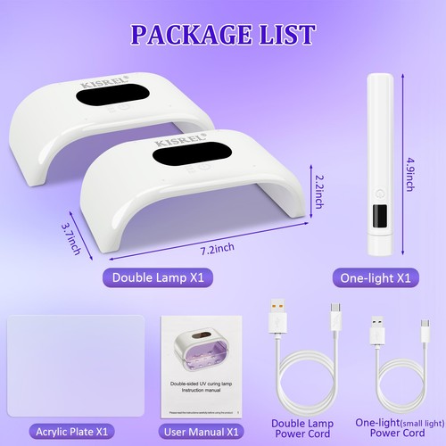 UV Light for Resin Large Double-Sided Light with UV Flashlight 2-in-1 Detacha... - Picture 8 of 8