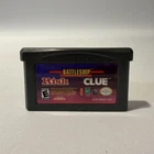 Battleship Risk Clue Nintendo GBA Hasbro Board Game Collection Cartridge Only