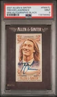 PSA 9 2021 Allen & Ginter Trevor Lawrence Mini Autographs Black /25 Rookie RC