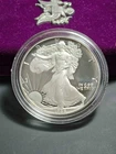 1986-S Proof American Silver Eagle Dollar $1 Box & COA US Mint Bullion OGP