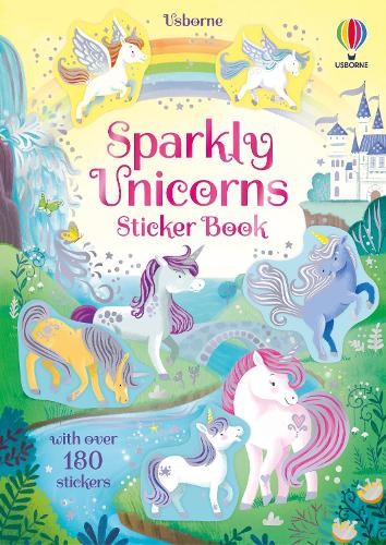Kristie Pickersgill Sparkly Unicorns Sticker Book (Tascabile)