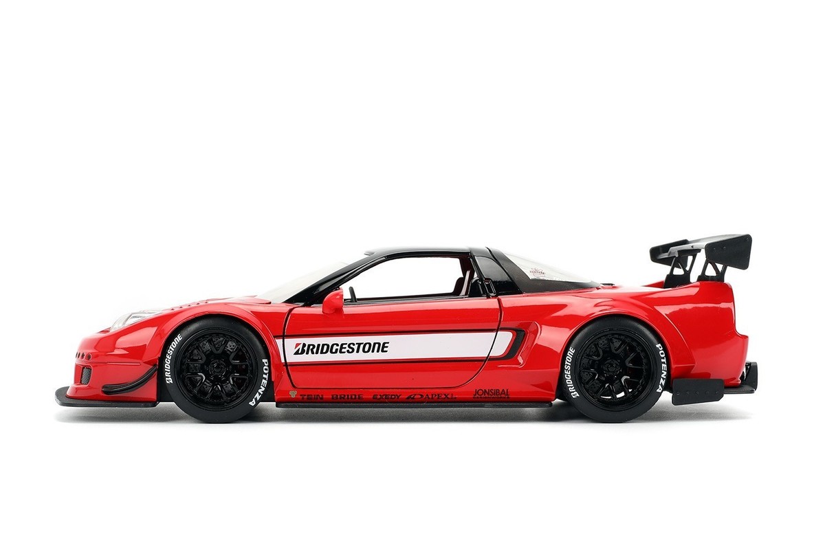 NSX 1/24 ミニカー　jadatoys Jada 1:24 JDM 2002 Honda NSX Type-R Japan Spec Red Diecast Model