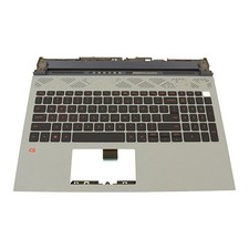 Dell OEM Palmrest And Backlit Keyboard Assemb...