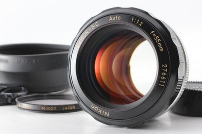 CLA'd [Near MINT Hood] Nikon Nikkor-S.C Auto 55mm f1.2 Non