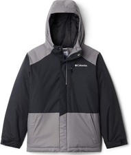 Columbia L132508 Boys Grey/Black Lift Waterproof Insulated Jacket Size Small 8