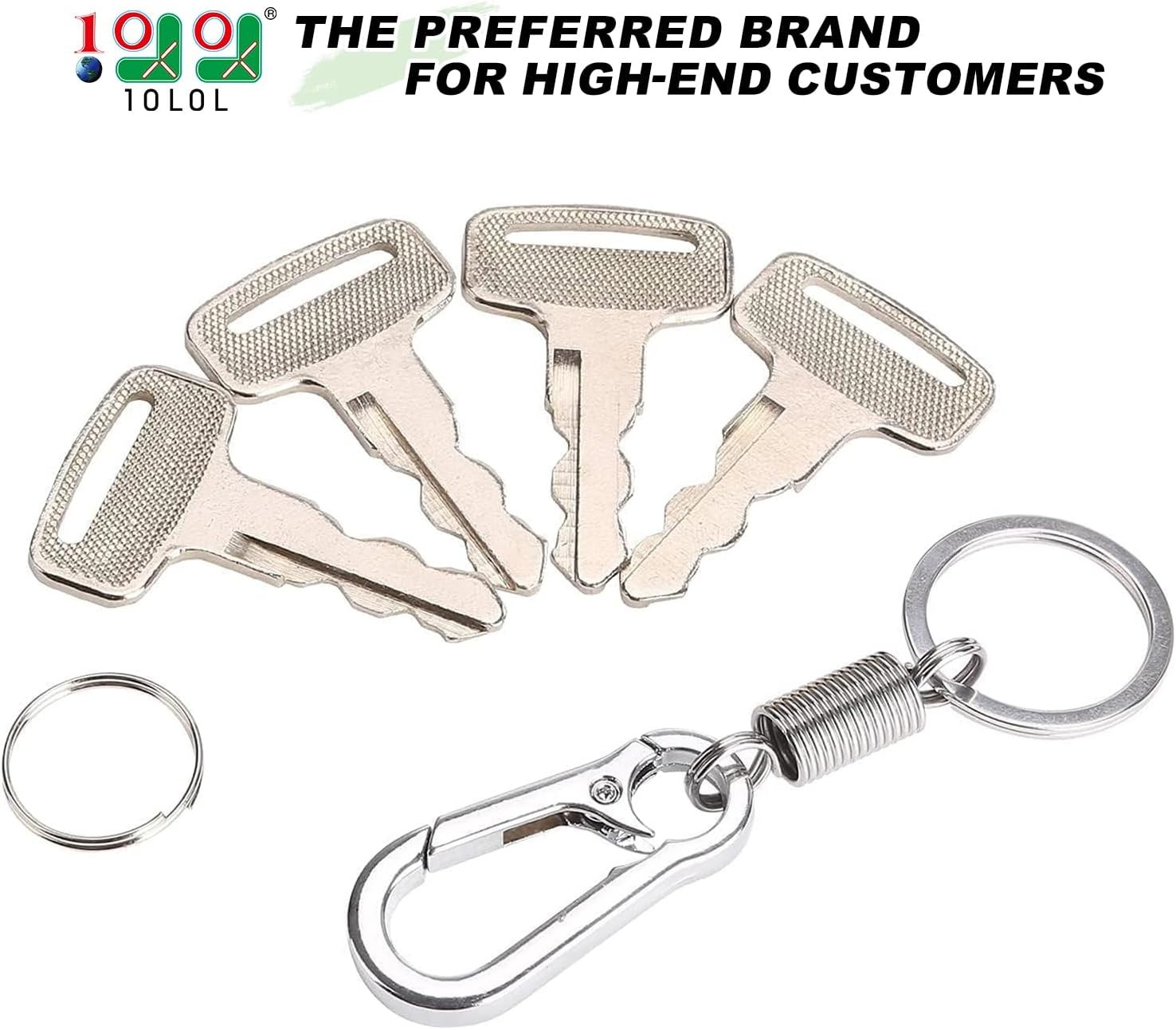 10L0L 4 Pack Ignition Keys for Yamaha G14 G16 G19 G20 G21 G22 G29 Drive Electric