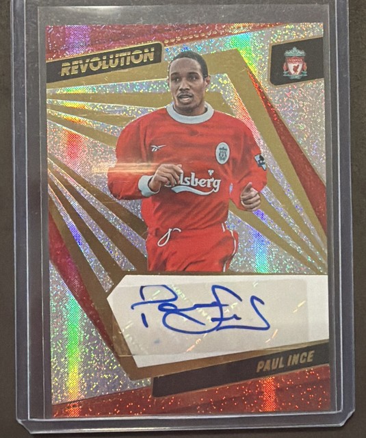 2022-23 Panini Revolution Premier League Soccer - Paul Ince - Auto - #A-PI