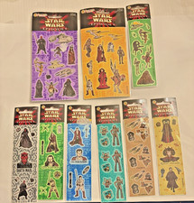 Star Wars Episode 1 Stickers Lot