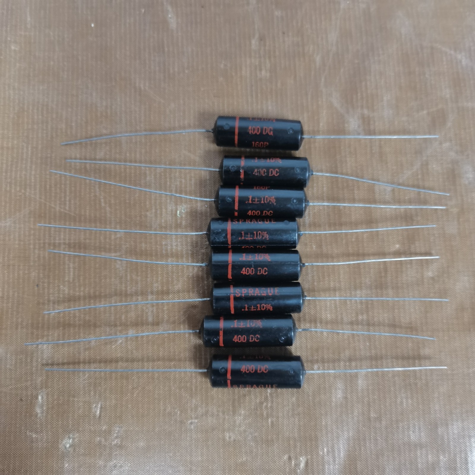 Sprague Black Beauty 160P 0.1uF 400V ONE capacitor