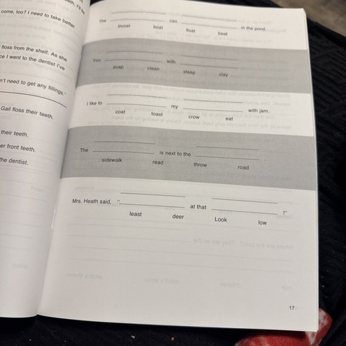 Starting Comprehension Starting Phonetically 6: Paperback Book By Ann Staman - Picture 10 of 13
