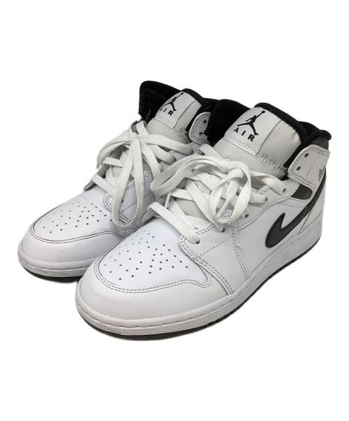 NIKE AIR JORDAN 1 MID White x Black DQ8423-132 | eBay