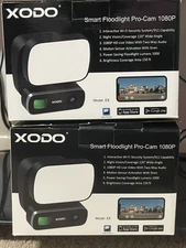 Xodo security camera outdoor wired 1080 (2 Floodlight Cameras)