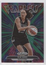 2022 Panini Prizm WNBA Fearless Green Prizm Sue Bird #3 00zd