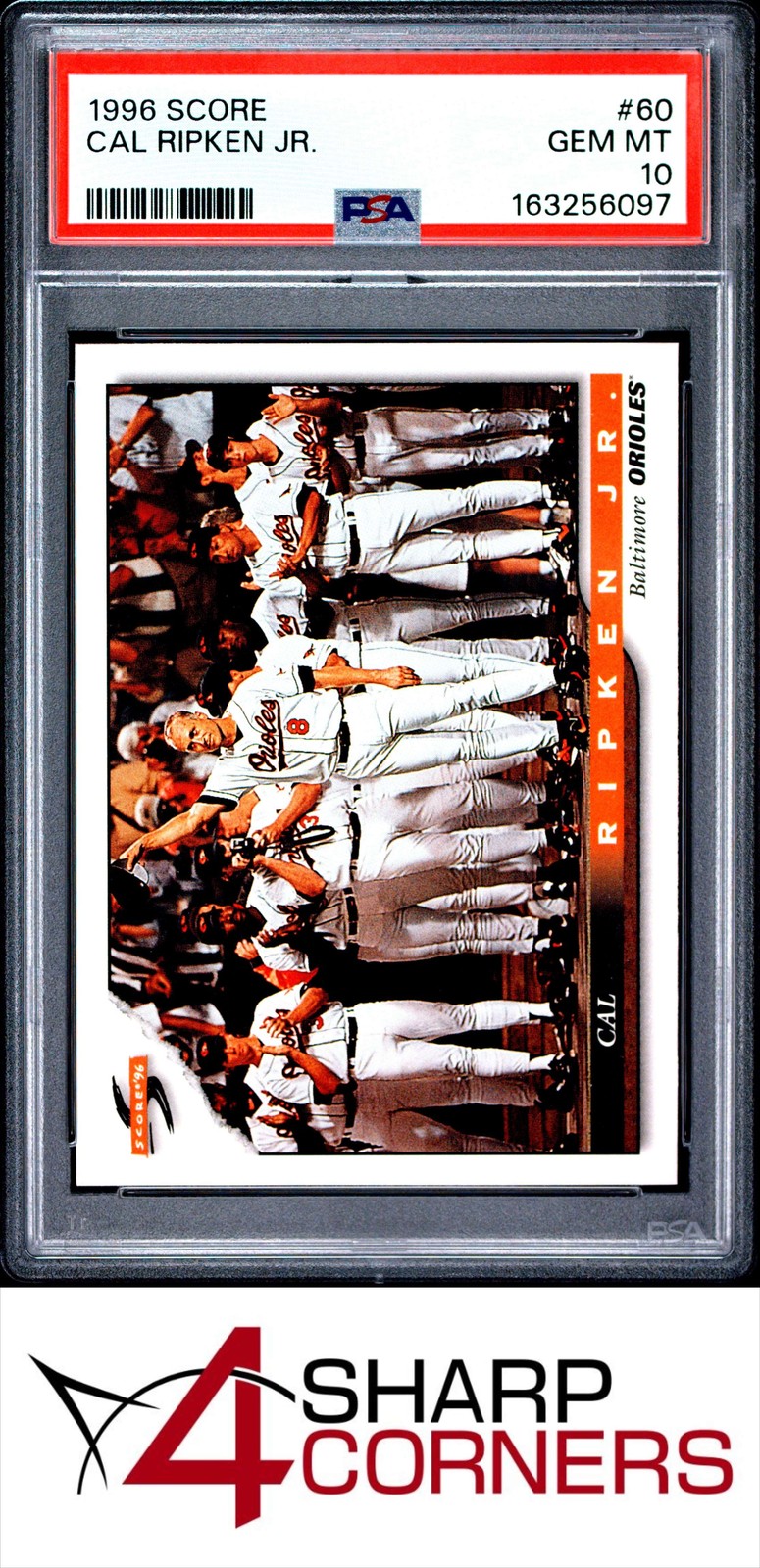 1996 SCORE #60 CAL RIPKEN JR. ORIOLES HOF PSA 10