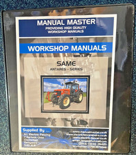 Trattori Same Antares 100 110 130 - Manuale officina - STAMPATO - CONSEGNA GRATUITA