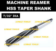 Image of HSS Machine Reamer Dia 7/32" With Taper Shank MT 1- Cut Edge 2" - OAL 5-1/8"