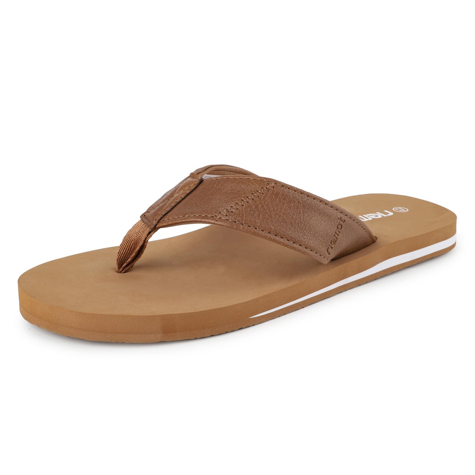 Flip Flop Homme avec Semelle Orthopédique Souple - Claquettes Confort Anti-Dérapantes