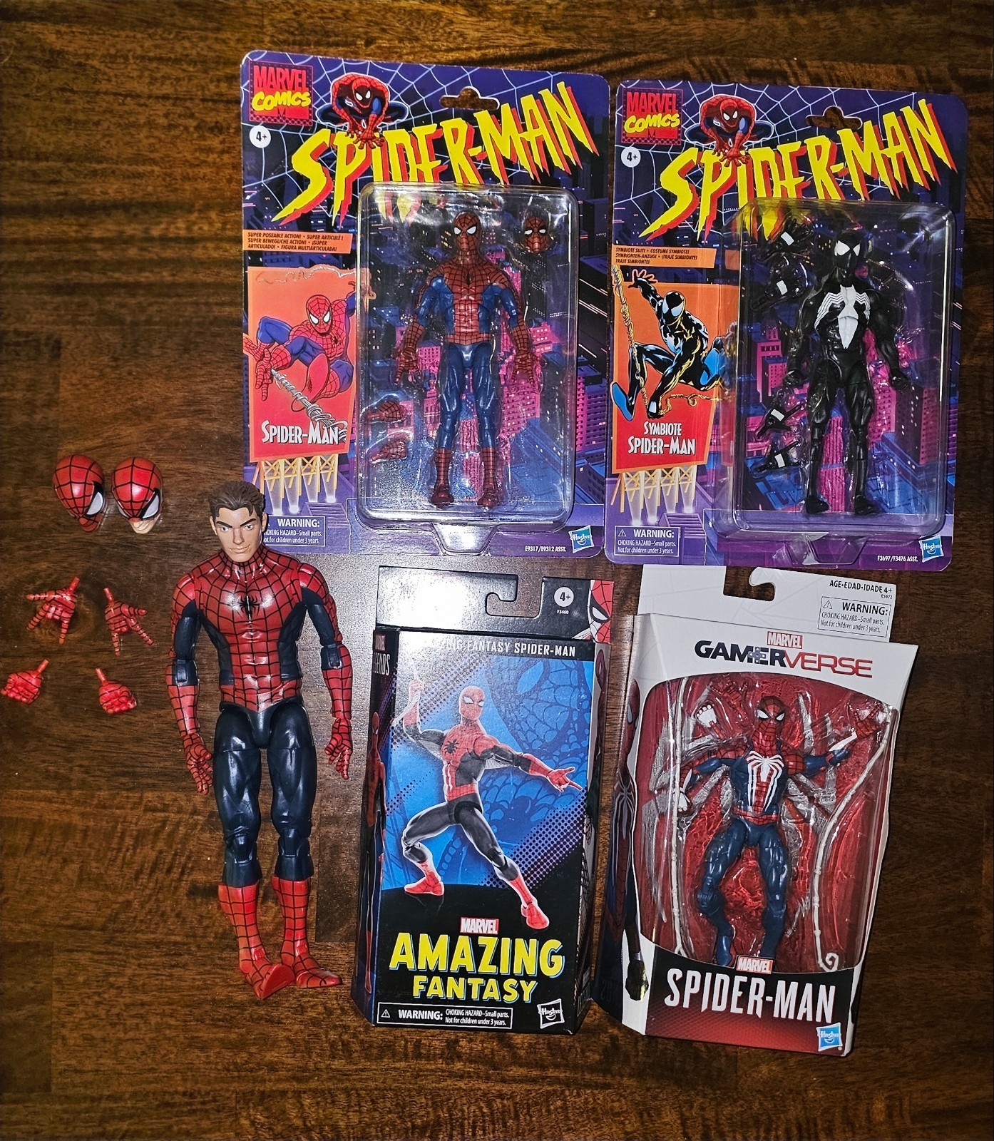 | Marvel Legends | Spiderman / Spider Man | Action Figure Lot of 5 |