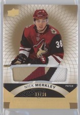 2017 Upper Deck Premier Rookie Premium Materials 33/36 Nick Merkley #59 Auto 2o7