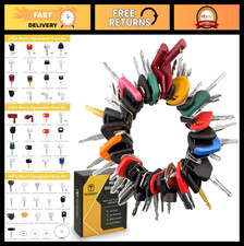 55 Heavy Equipment Keys Master Set - Ignition Keys for Construction Machines, Ca