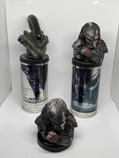 AvP Red Bull Extra x3 Toppers +2 Empty Can Set Alien VS Predator (2004) Thailand