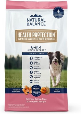 Natural Balance Health Protection Salmon Brown Rice & Pumpkin Dog Food 22 lb