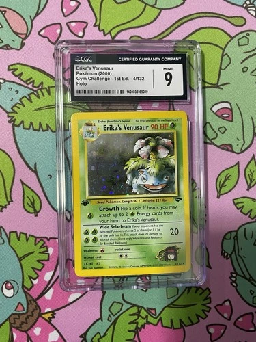 CGC 9 Erika’s Venusaur 1st Edition