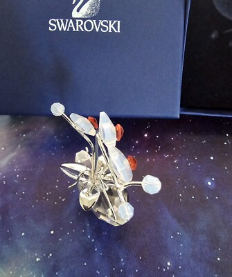 Swarovski Crystal Orchid Flower Figurine - 869948 | eBay