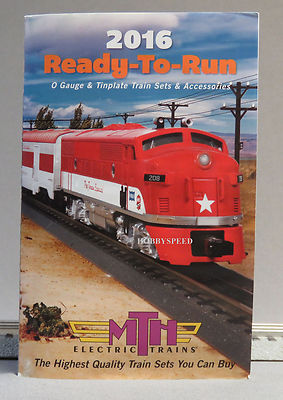 MTH 2016 READY TO RUN TRAIN CATALOG o gauge train mth lionel standard dealer NEW