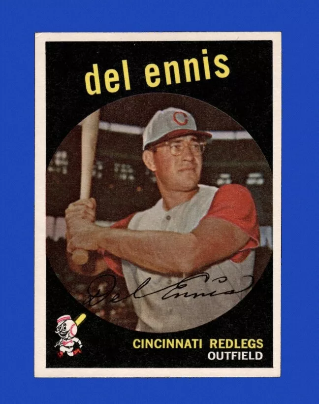 Del Ennis trading card