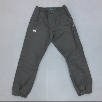 Skihose Wanderung Gore-Tex Vintage Y2K Millet 2XL schwarz leicht warm