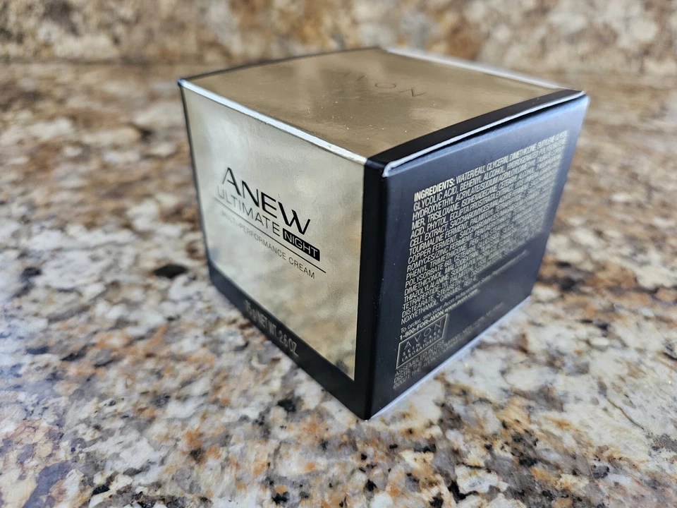 AVON  Anew Ultimate Multi-Performance Night Cream BONUS SIZE 2.6 oz. - Image 3 of 4