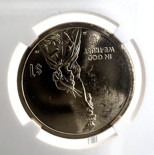 2019-P $1 PA Polio Vaccine NGC x Whatnot Sample Slab 1 of 50 Rare Variant - Picture 3 of 4