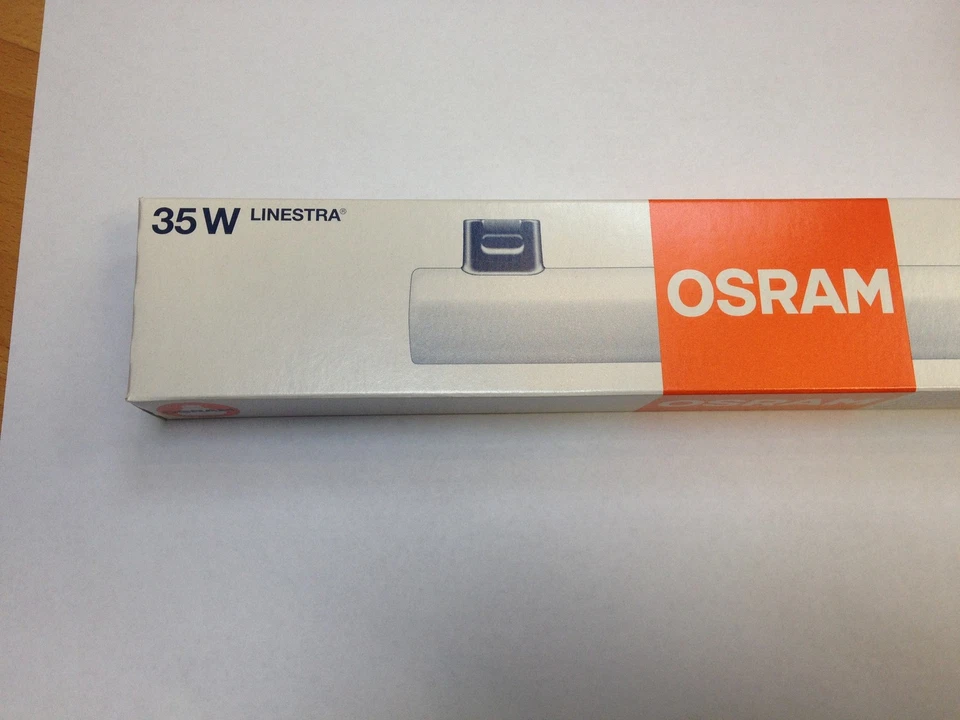 HOCHWERTIGE OSRAM SPECIAL LINESTRA 35W S14s opal weiß LIN 1603 METALLSOCKEL  - Bild 4 von 4