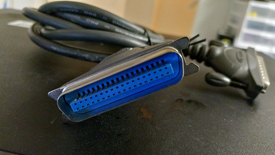 6-foot {Belkin} Parallel Printer Cable {F2A032-06} - Image 3 of 4