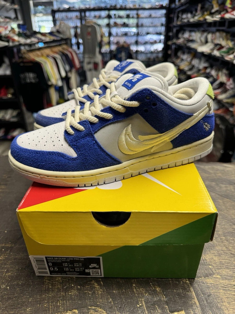 Size 8 - Nike Fly Streetwear x Dunk Pro SB Low Gardenia | eBay display picture 1