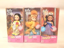 NRFB 3 Kelly Dolls CIRCUS 2000 PERFORMER Maria LION Liana CLOWN Belinda- New!