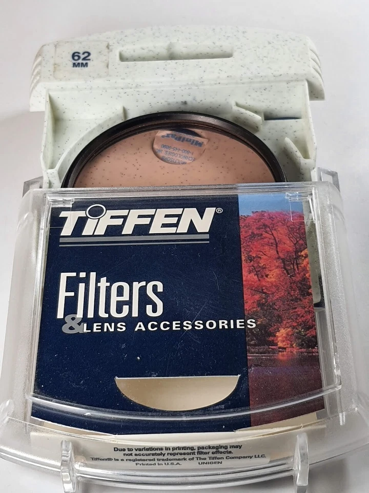 TiFFEN 62mm Warm Pro-Mist 1 62WPM1 62 mm E62 Authentic Warming Soften Skin USA - Image 2 of 4