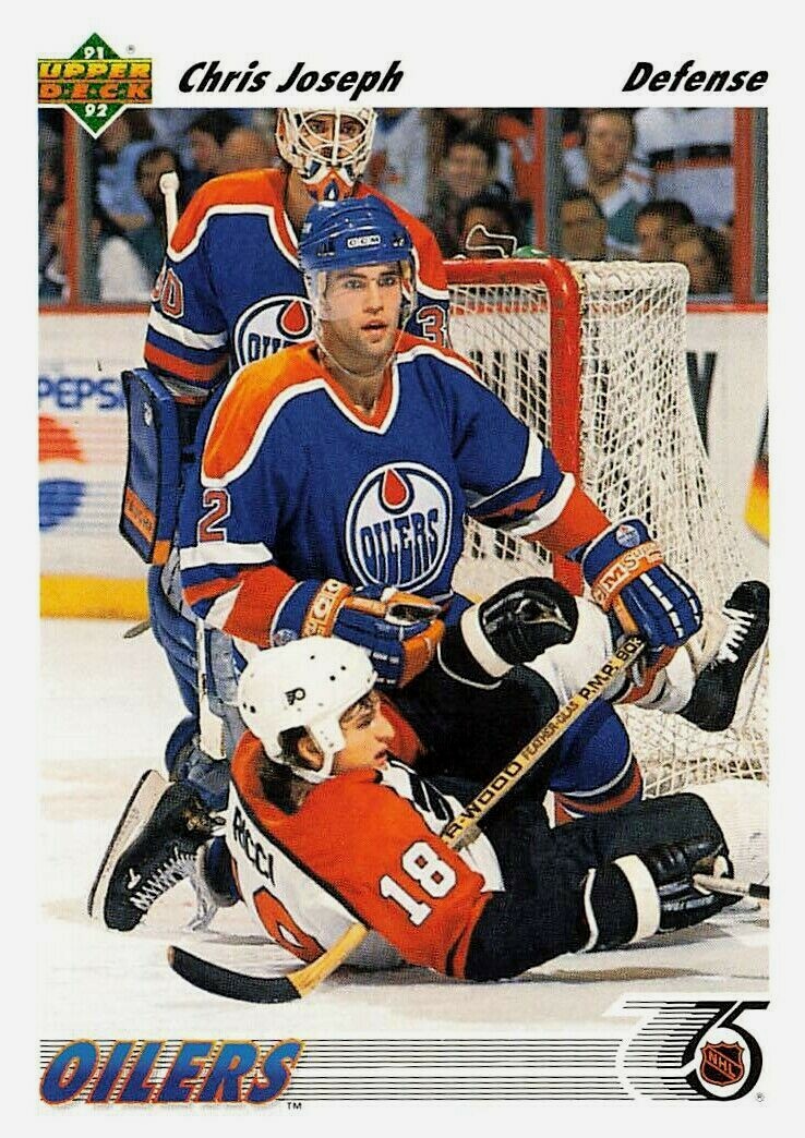 1991-92 Upper Deck Hockey #436 Chris Joseph | eBay