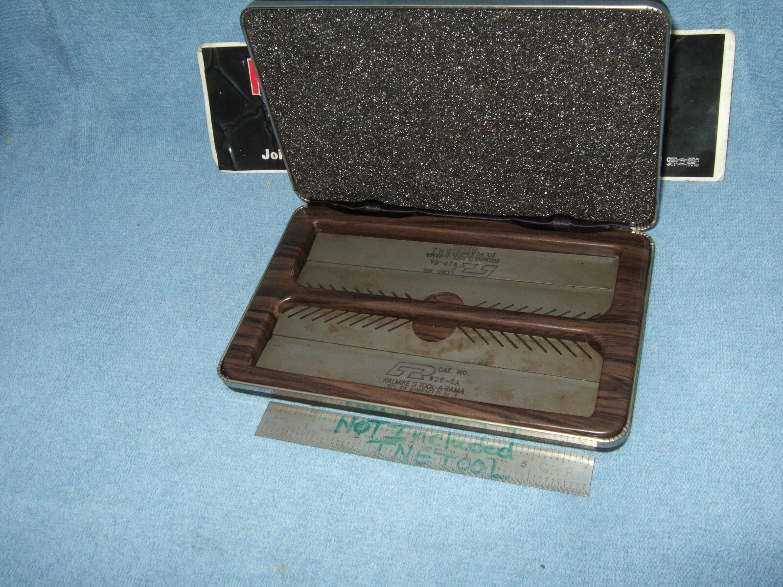 PERMA-GRIPS RALMIKES 028-6A W/CASE THIN GRIPS MACHINIST TOOLMAKER SURFACE GRIND