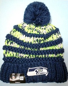 New Era Yarn Cuffed Pom Knit Beanie 