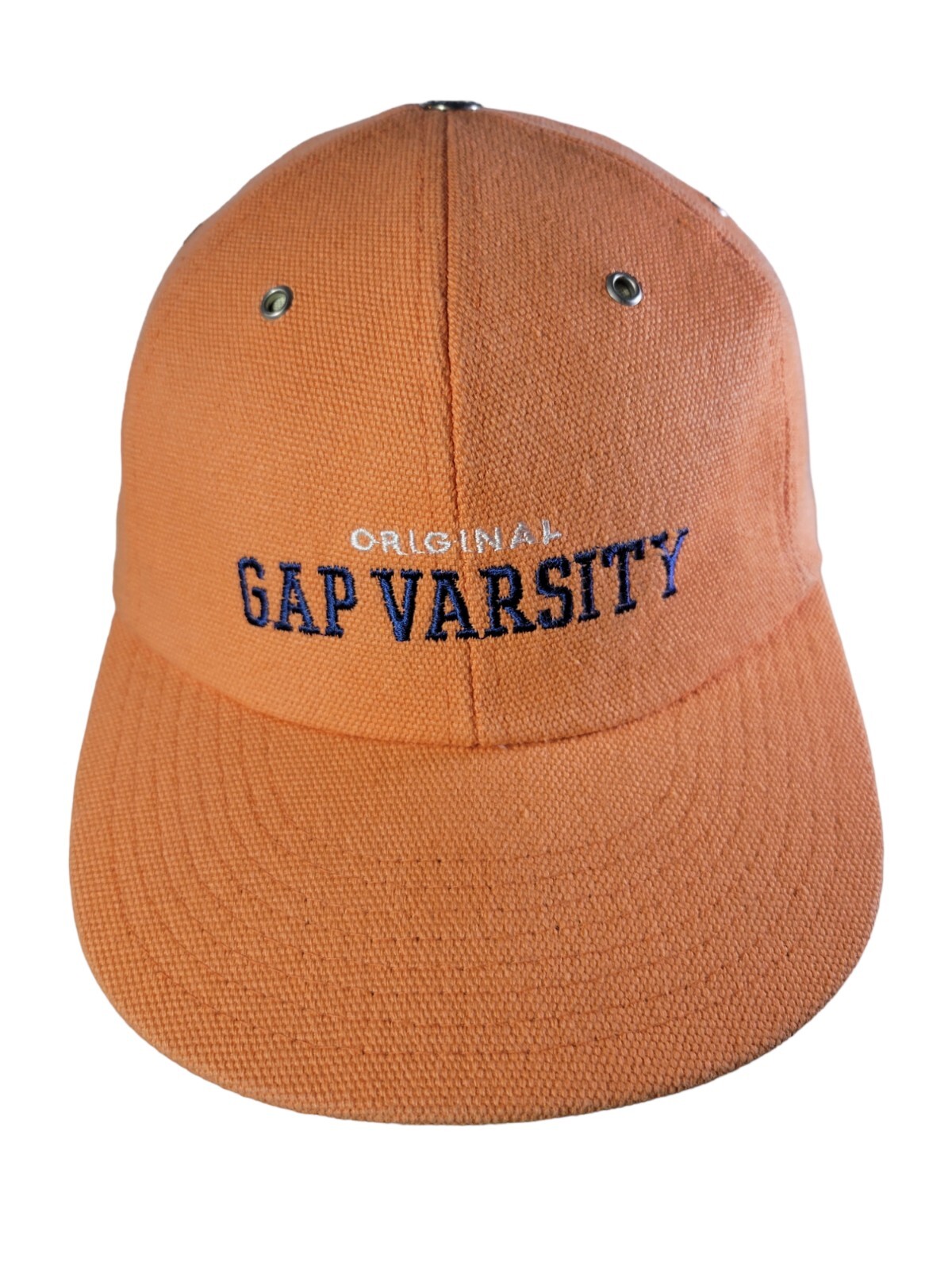 Vintage The Gap Hat "1969" Orange Adjustable Back Dad… Gem