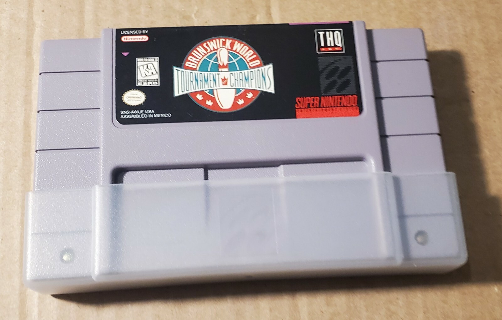 Brunswick World Tournament of Champions (Super Nintendo Entertainment System)